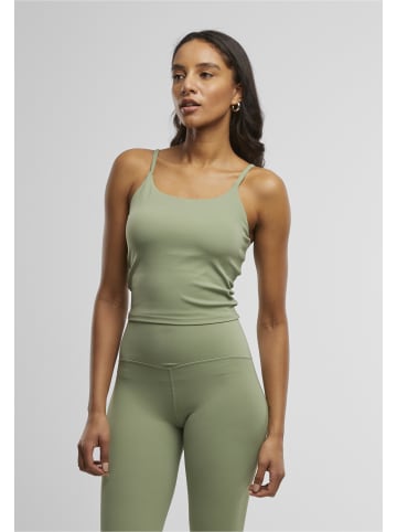 Urban Classics Urban Classics Ladies Sports Top adjustable Ladies Sports Top adjustable in matcha green