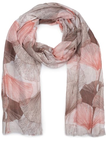 styleBREAKER Schal in Braun-Cognac