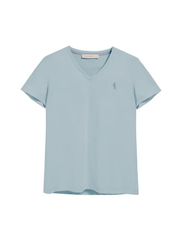 Polo Club T-Shirt in Babyblau