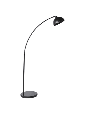 Beliani Stehleuchten CAGAYAN in Schwarz - (W) 90 x (H) 170 x (L) 35 cm