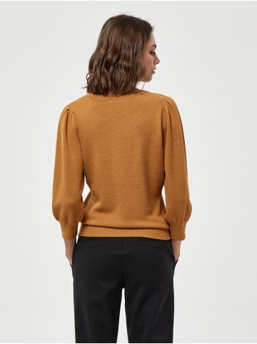 Peppercorn Pullover in Bone Brown