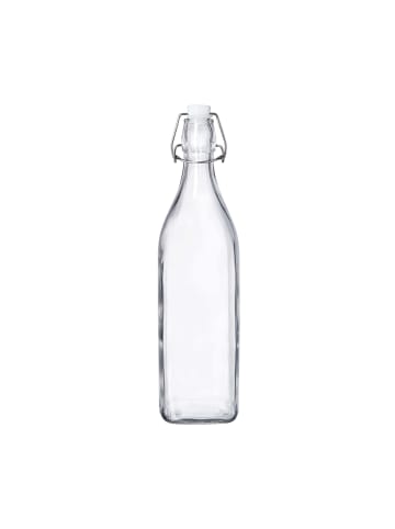 Butlers Flasche mit Bügelverschluss 1000ml SWING in Transparent