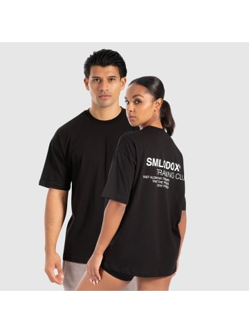 SMILODOX Unisex T-Shirt Cyris in Schwarz