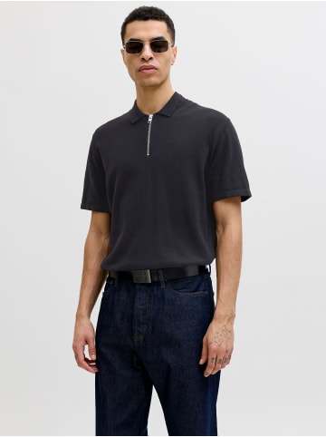 Jack & Jones Gestricktes Polo in Black