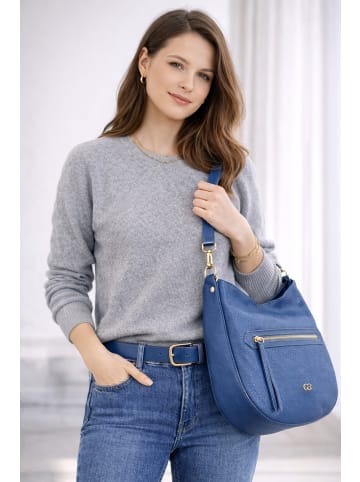 collezione alessandro Ledertasche " Summer " in blau