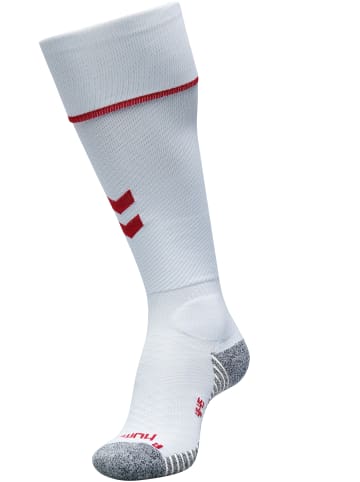 Hummel Fußball Socken Pro Football Erwachsene in WHITE/TRUE RED