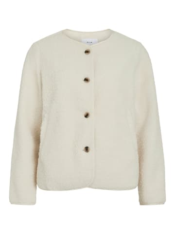 Vila Teddyfell Jacke in Birch