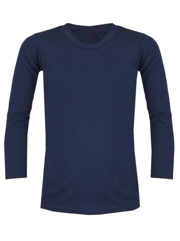TupTam Mädchen  Langarmshirt 3er Pack in dunkelblau