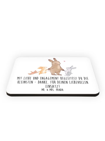 Mr. & Mrs. Panda Magnet Liebevolle Erzieher mit Spruch in Weiß