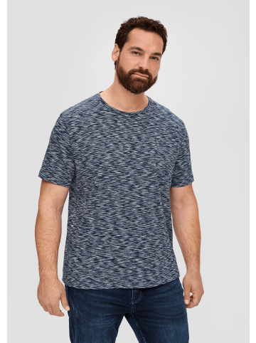 s.Oliver T-Shirt kurzarm in Blau