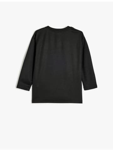 KOTON T-shirt in Anthrazit