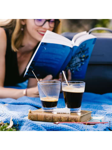 La Rochere 6er Set Kaffeegläser Hugo 210 ml in transparent