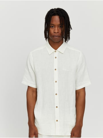 MAZINE Hemd Leland Linen Shirt in Weiß