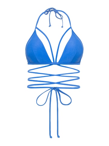 LSCN BY LASCANA Triangel-Bikini-Top in royalblau