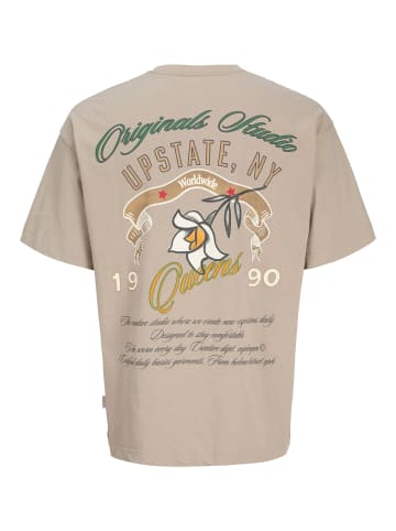 JACK & JONES PLUS T-shirt in Vintage Khaki