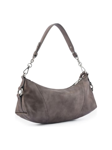 FREDs BRUDER Stay With Me Schultertasche Leder 31 cm muddy khaki brown
