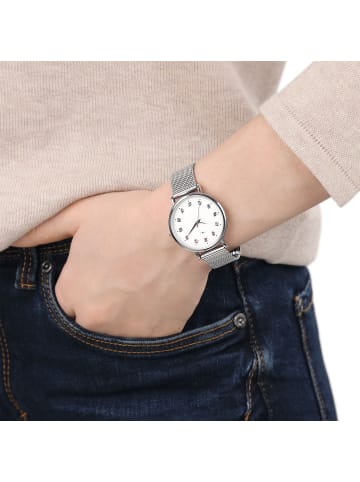 Tom Tailor Quarzuhr Alloy/Edelstahl, IP silber in Silber