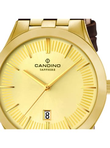 Candino Analog-Armbanduhr Candino Classic braun mittel (ca. 31,5mm)