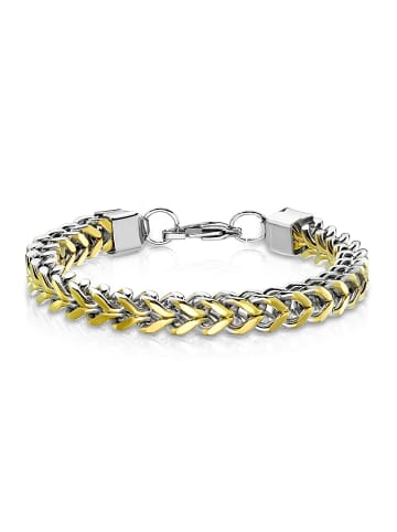 Bungsa Armband in Silber/gold