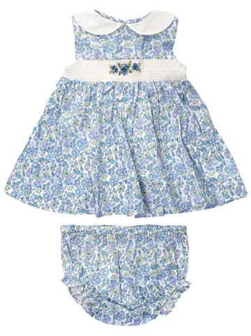 Rock a Bye Baby Boutique 2tlg Set Kleid + Hose Frühling, Sommer in blau