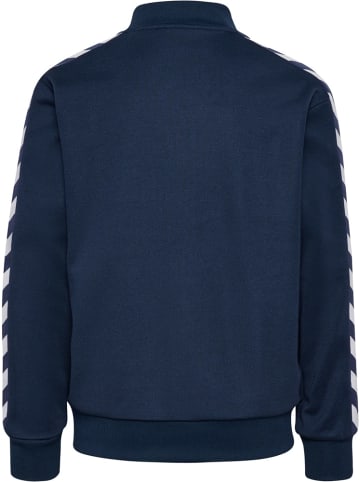 Hummel Kinder Trainingsjacke "Hmljr Archive Reg Poly Zip Jacket" in Blau