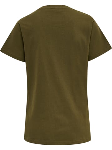 Hummel Hummel T-Shirt Hmlred Multisport Damen in DARK OLIVE