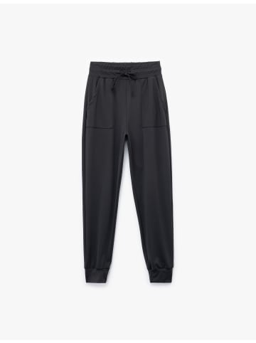 KOTON SWEAT BOTTOMS in Schwarz