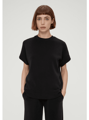 s.Oliver Sweatshirt kurzarm in Schwarz