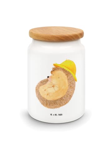 Mr. & Mrs. Panda Keksdose Igel Beten ohne Spruch in Weiß