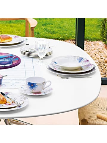 Villeroy & Boch 12er Set Teller Set Mariefleur Gris Basic 18 tlg. in bunt