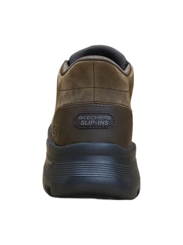 Skechers Schnürstiefeletten in Braun