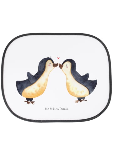 Mr. & Mrs. Panda Sonnenschutz Auto Frontscheibe Pinguin Liebe oh... in Weiß