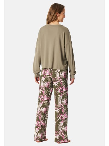 Schiesser Schlafanzug Modern Nightwear in Jade