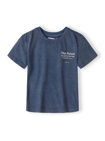 Minoti 2-tlg Shirt & Hose 29FLEECE269 in Blau