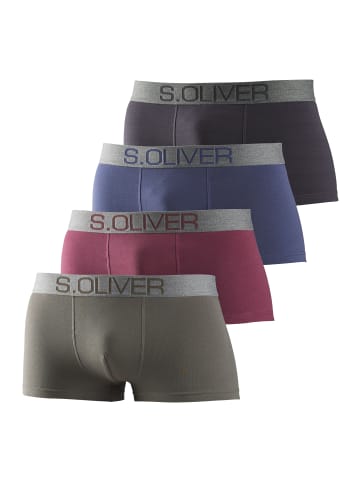 S. Oliver Boxer in khaki, bordeaux, marine, anthrazit