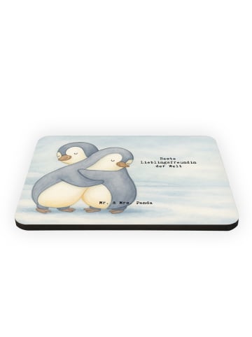 Mr. & Mrs. Panda Kühlschrankmagnet Pinguin Beste Lieblingsfreund... in Weiß