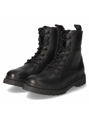 Tamaris Schnürstiefel in schwarz