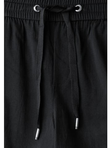 Street One Straight Leg Hose in Schwarz