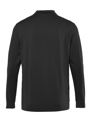 Men Plus Poloshirt in schwarz
