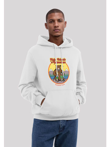 F4NT4STIC Hoodie US National Parks Make Friends At Yellowstone in off-white