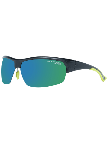 Skechers Unisex Sonnenbrillen Rechteck Schwarz
