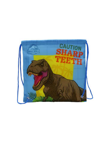 Jurassic World Snackbeutel 25x25x1cm Brottasche mit Kordelzug