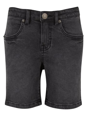 Urban Classics Jeans-Shorts in black washed