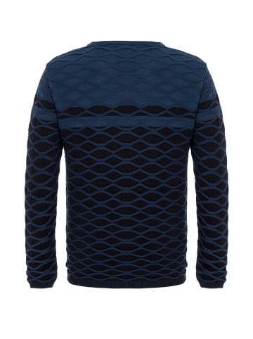 Cipo & Baxx Pullover in DARKBLUE