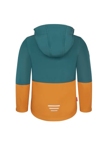 Trollkids Softshelljacke Skjorta in glow blue/navy