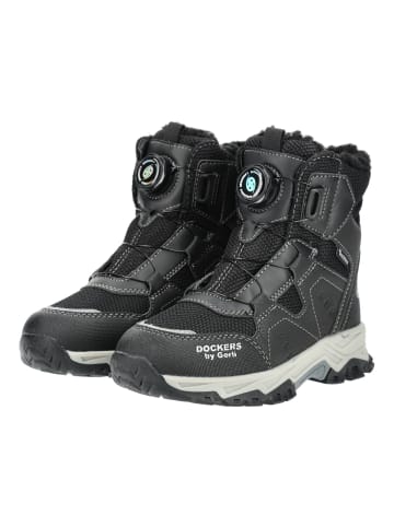 DOCKERS Stiefel Schwarz