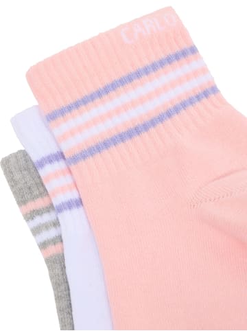 Carlo Colucci Sportsocken Ellmenreich in Rosa