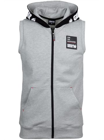 Gorilla Wear Milwaukee Kapuzenpulli mit Reißverschluss - Grau