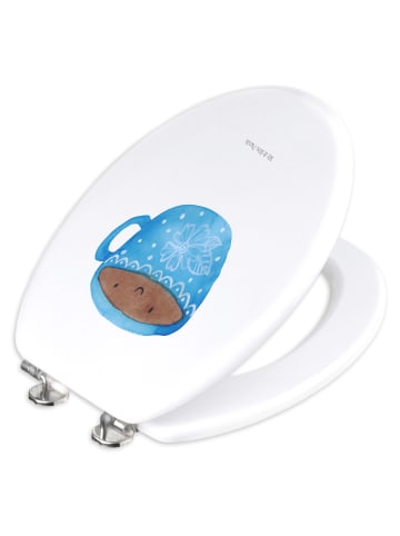 Mr. & Mrs. Panda WC Brille Kaffee Tasse ohne Spruch in Weiß