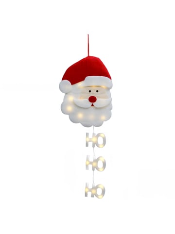 LED-Weihnachtsmann HOHOHO, 24 LED in Mehrfarben, 39 x 3,1 x 50 cm